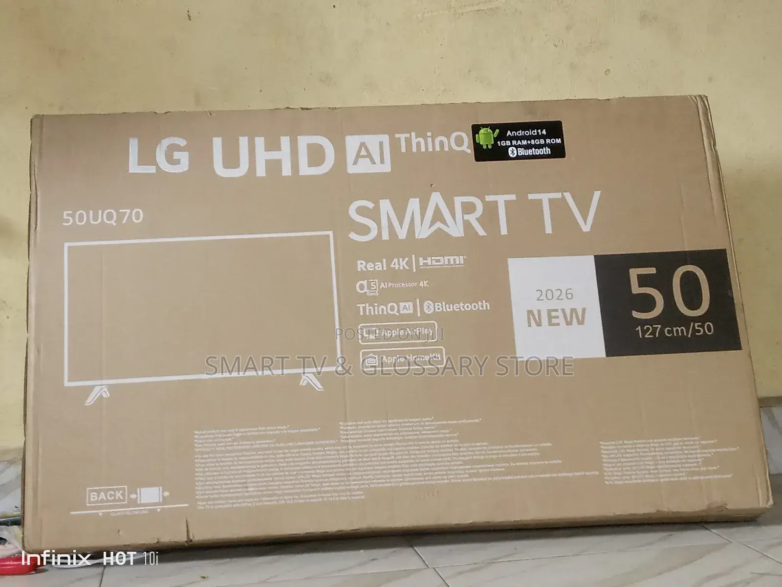 Homekit Lg 50 Inches Inbuilt