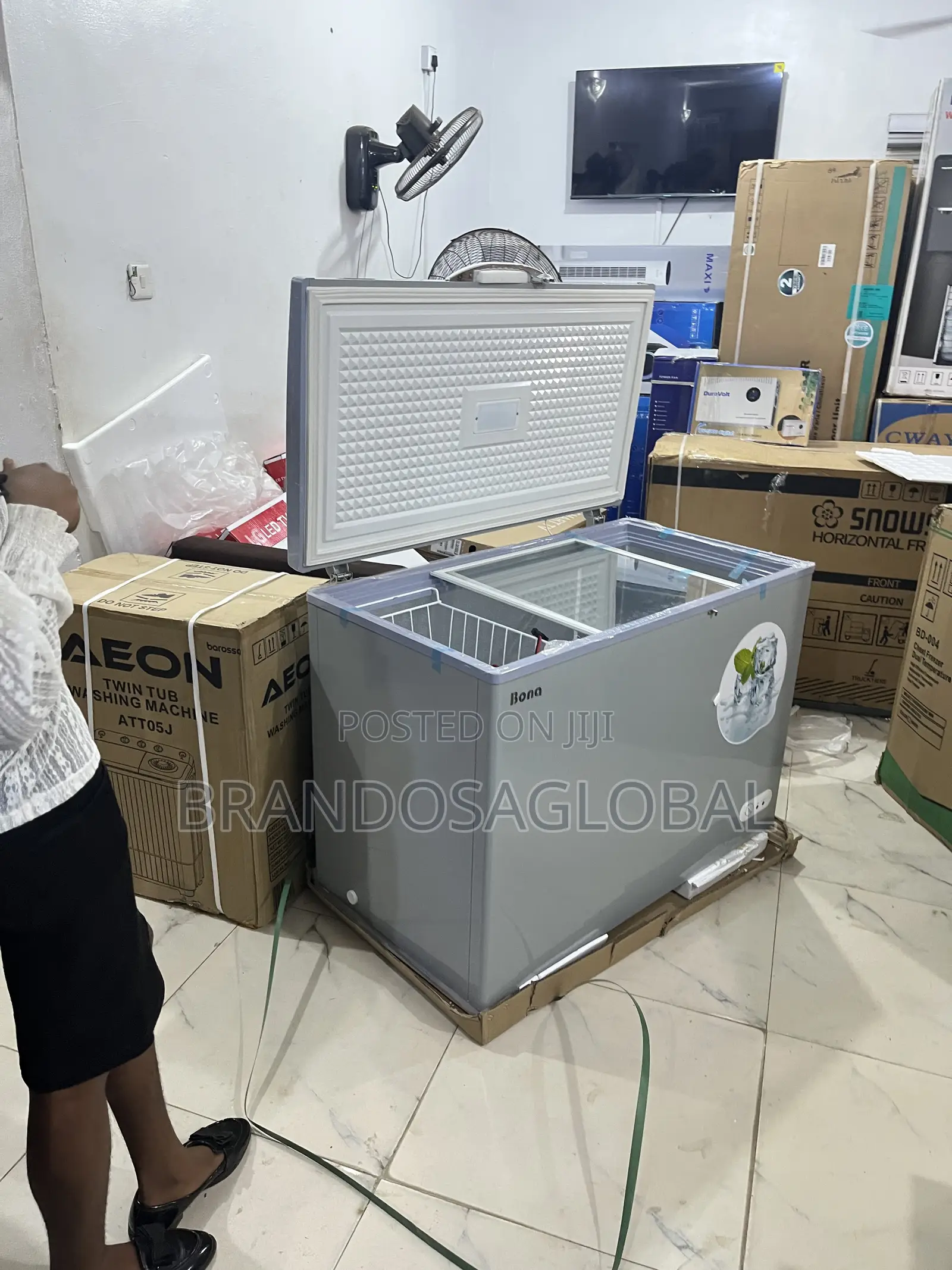 Bona 308l Inverter Chest Freezer Bd-004 – Reliable Commercial Freezer