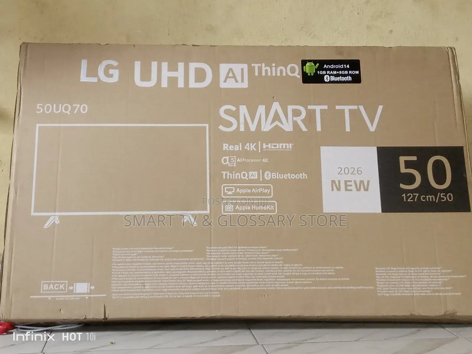 Crystal Clear Hd/ 50 Inches