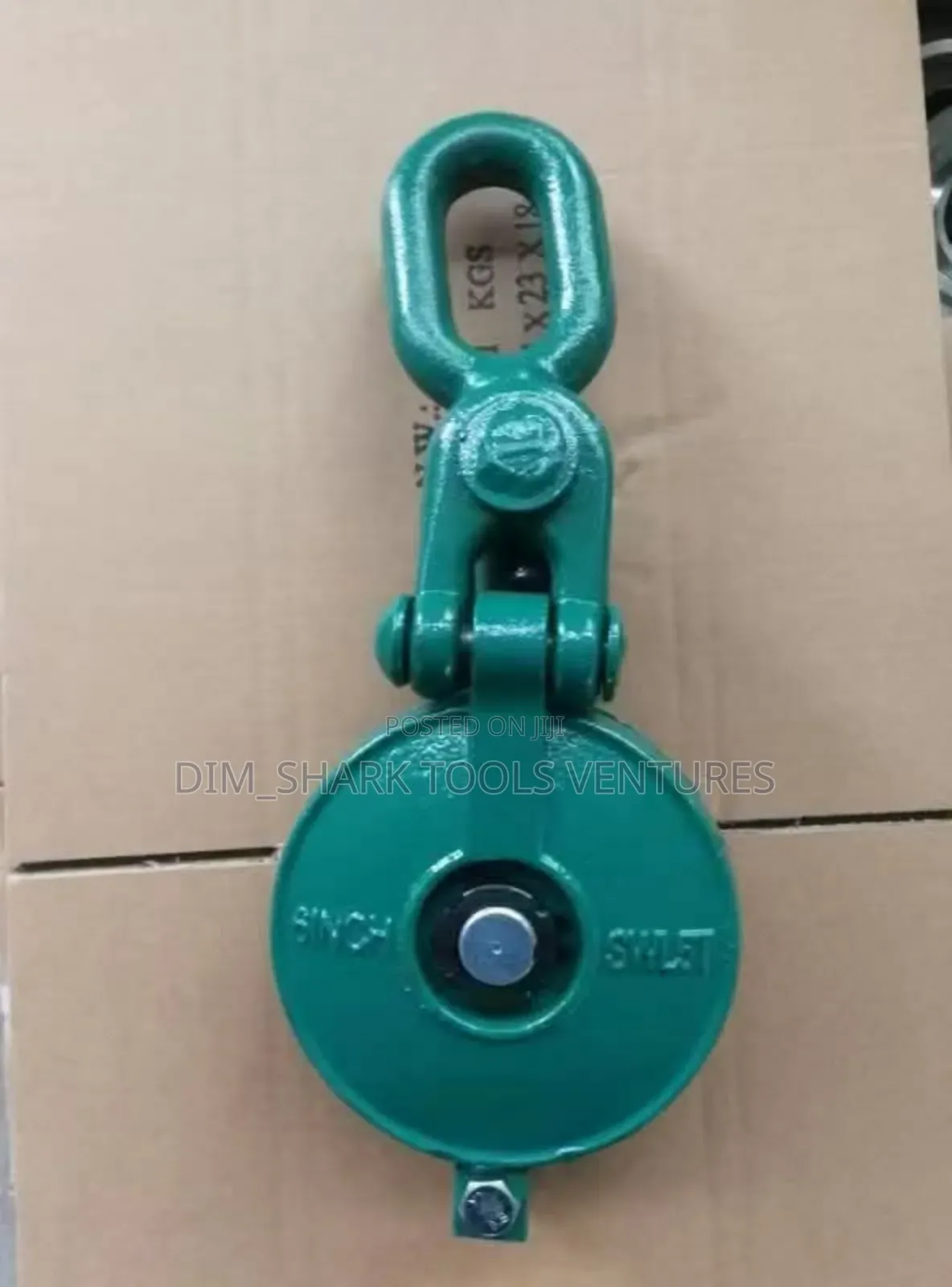 6"Inch Heavy-Duty Single Sheave Pulley Block/Snatch Block