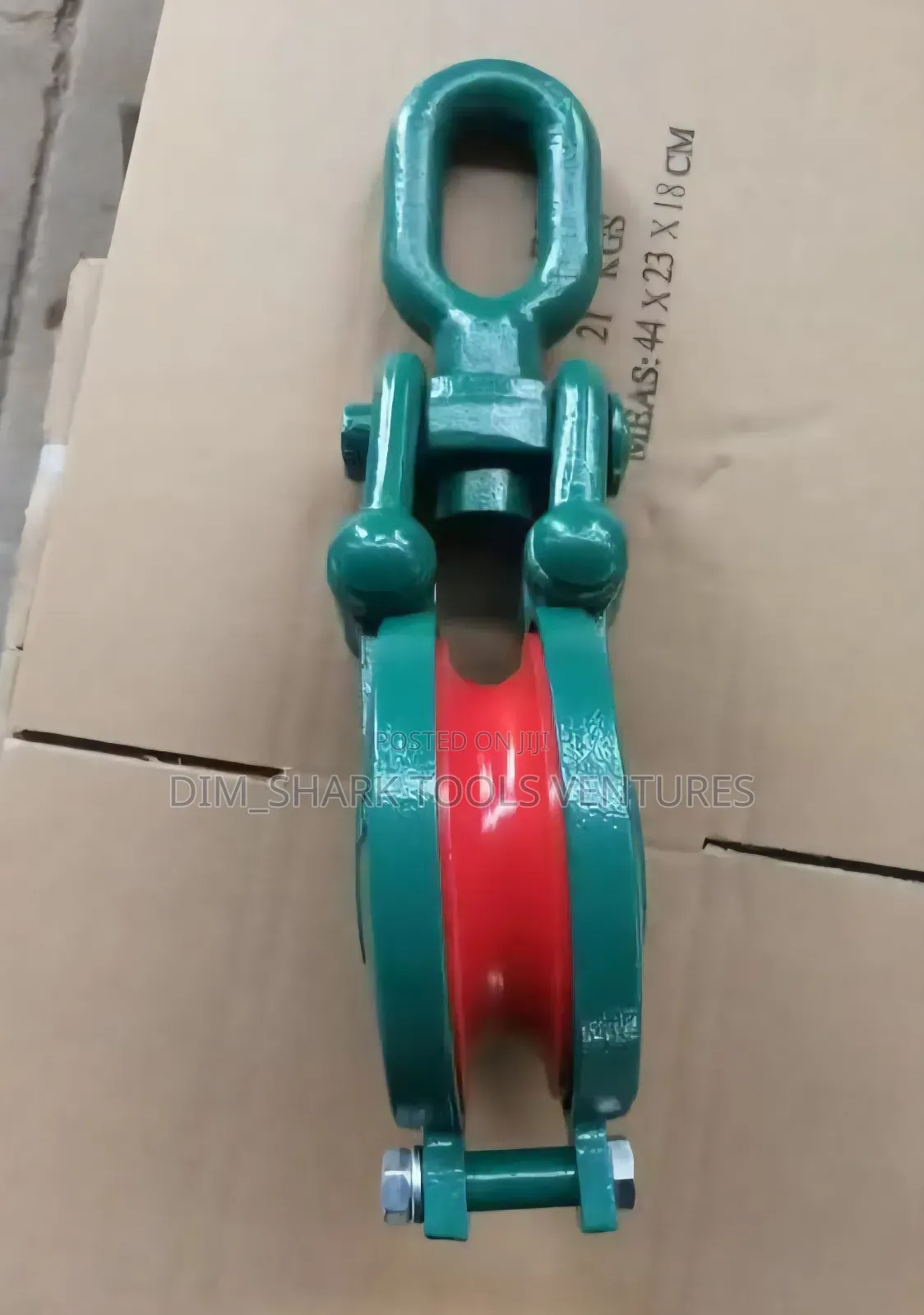6"Inch Heavy-Duty Single Sheave Pulley Block/Snatch Block