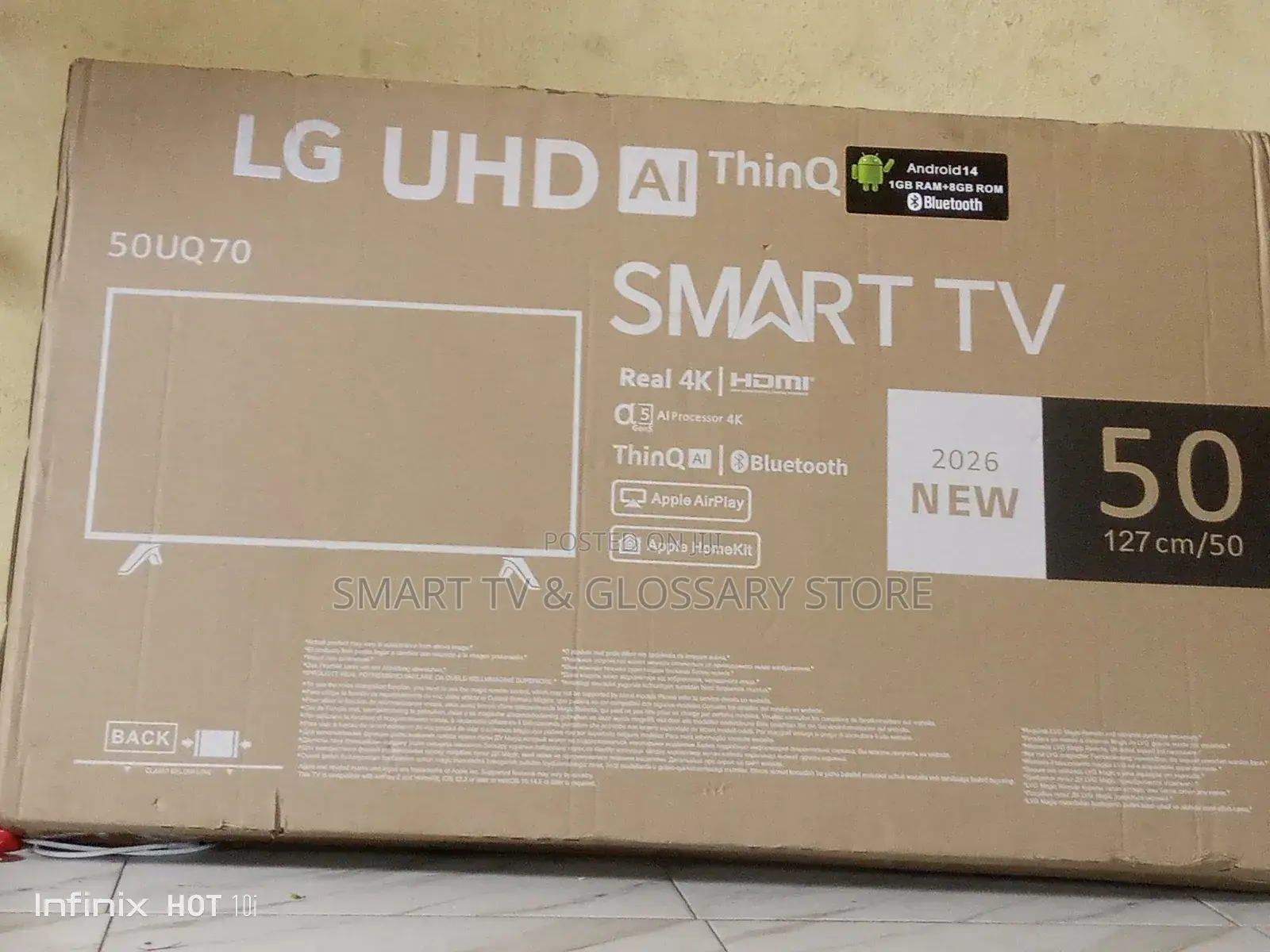 5 Gens Processor Tv 50 Inches Lg