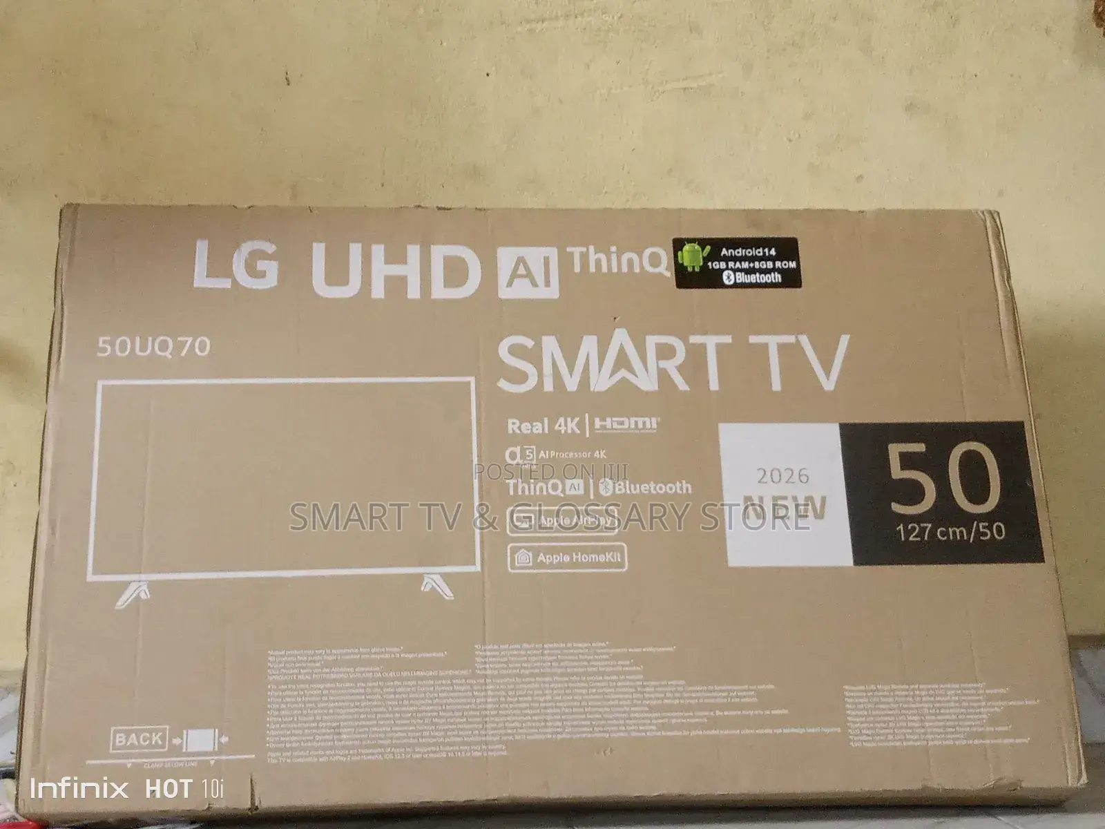 5 Gens Processor Tv 50 Inches Lg