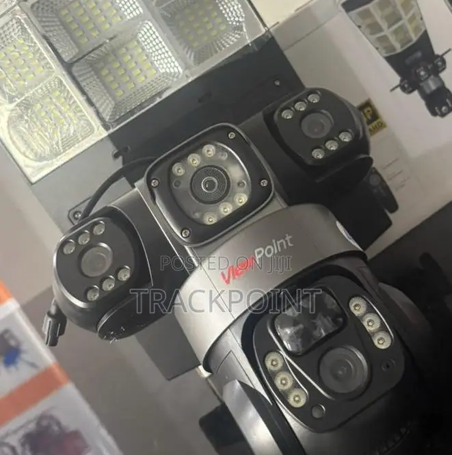 Triple Lens Smart Camera With Live Video Streaming