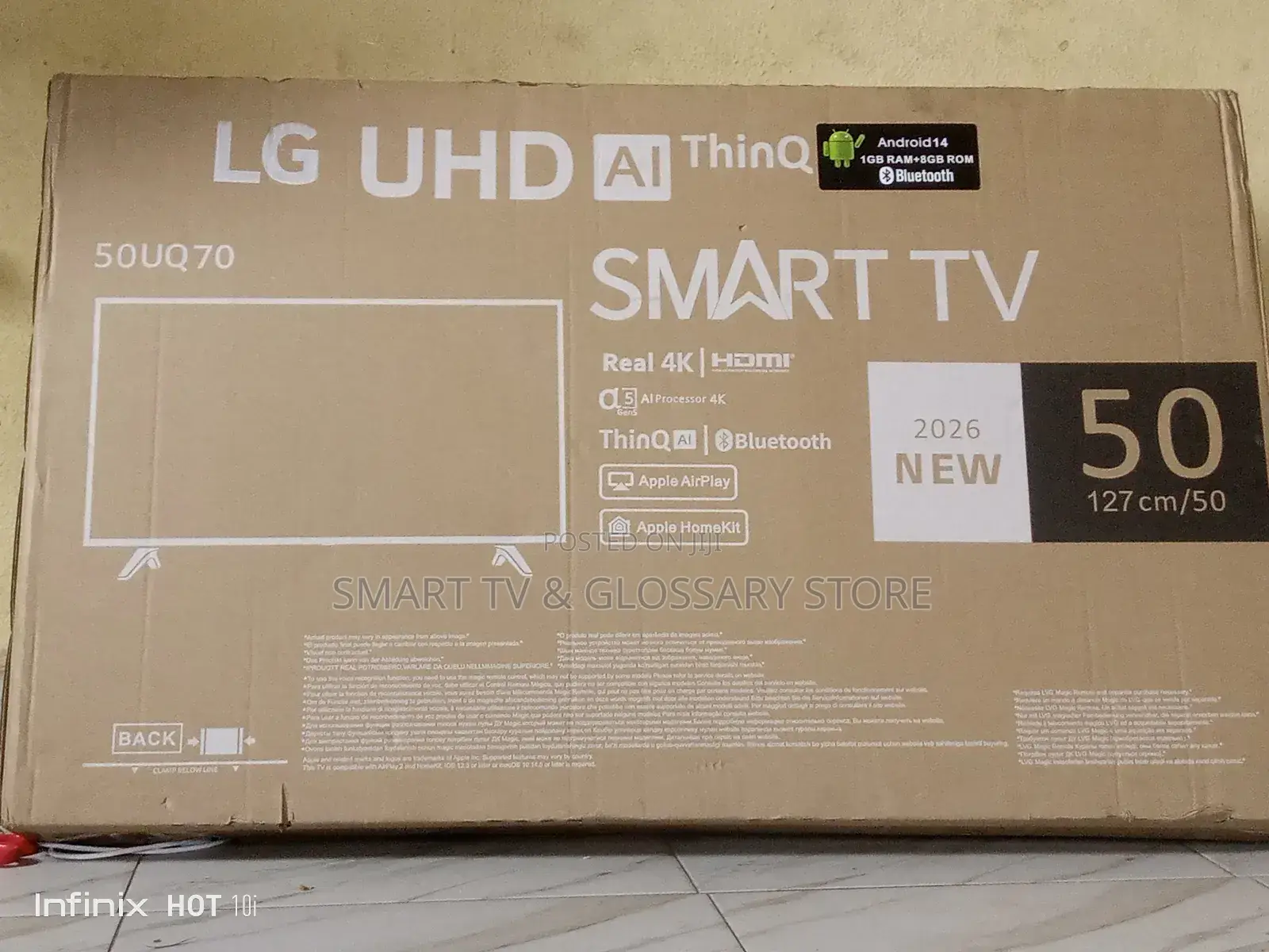 New Version Tv Lg 50 Inches Long With Nextflix