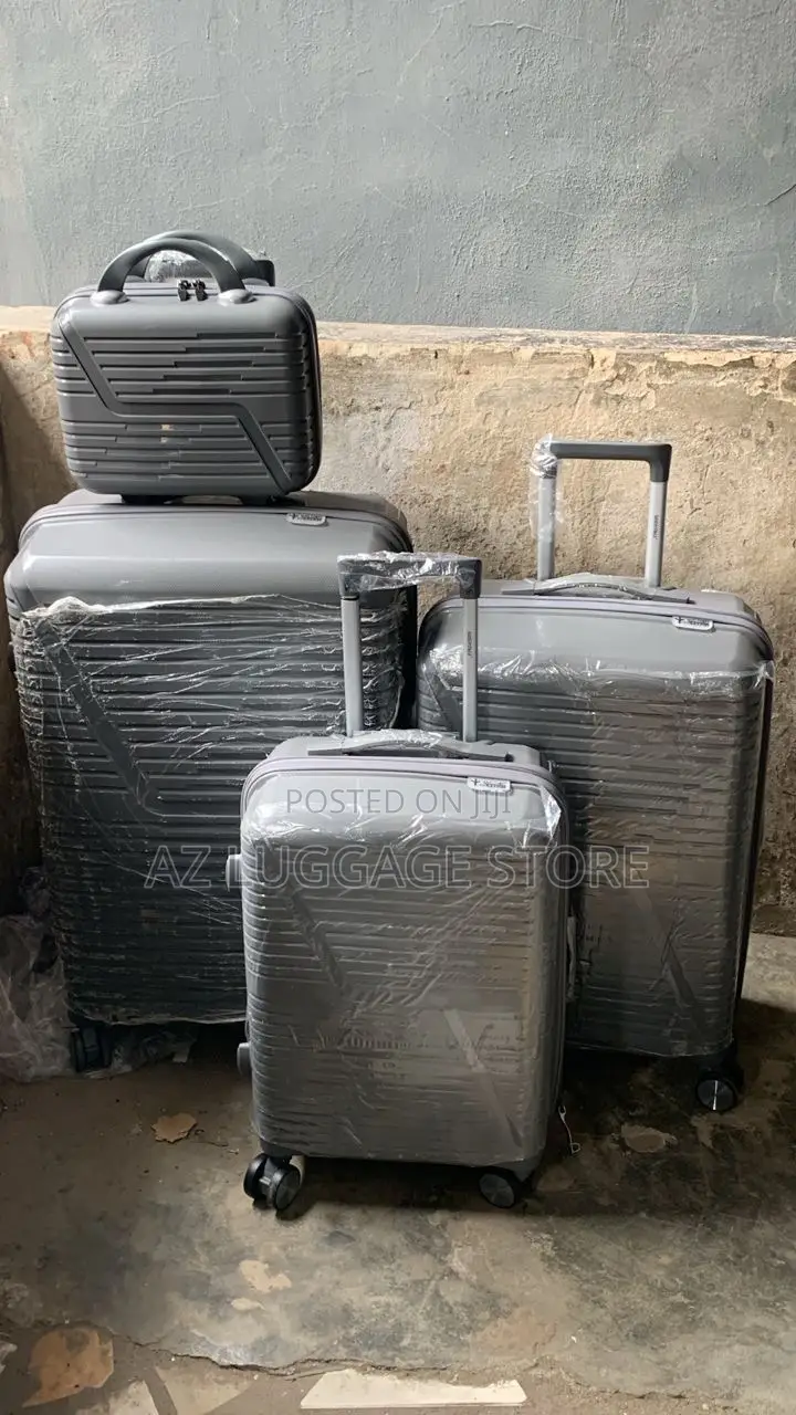 Set of 4 Quality Rubber Arch Color Luggage Box