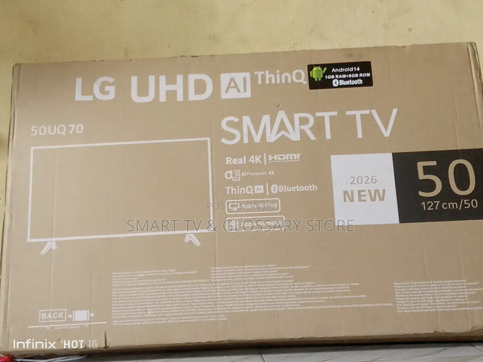 New Version Tv Lg 50 Inches Long With Nextflix