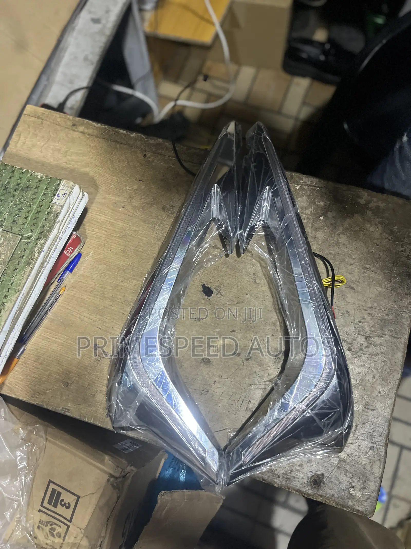 Front Bumper Spoiler Light Prado 2018