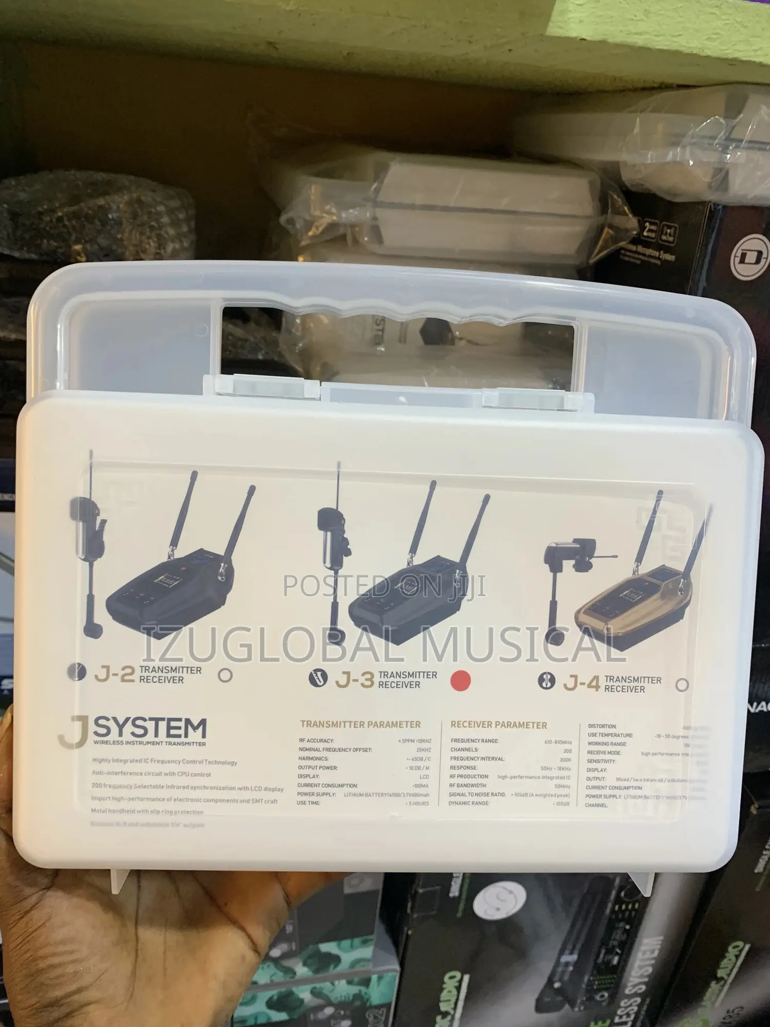 Classic Audio J-3 Saxophone Wireless Microphone