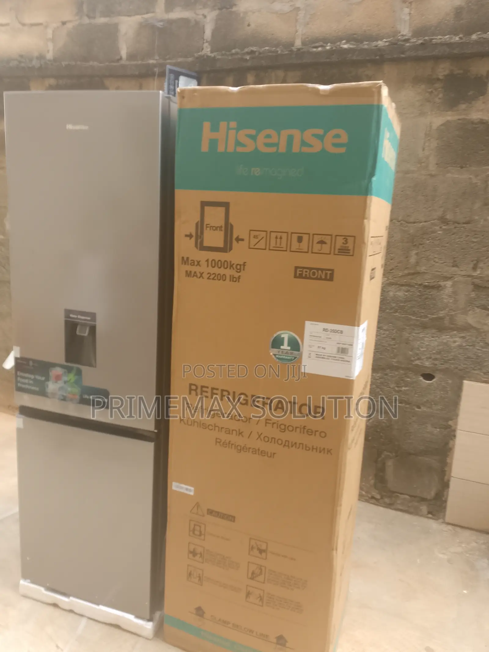 Hisense Double Door Fridge – Reliable Cooling
