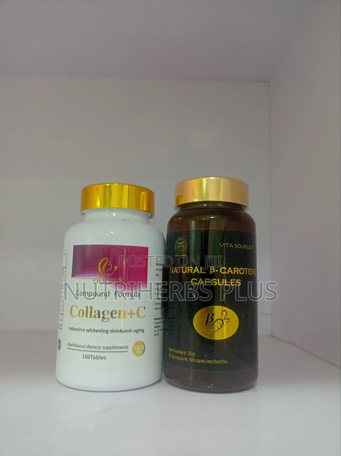 Lighten Your Skin Naturally With Our Collagen+ C + Natural B-carotene