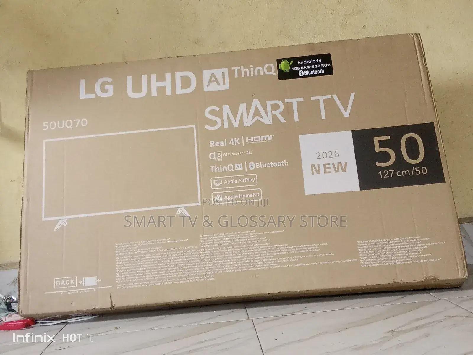 50 Inches With Inbuilt Memory Hdim Ports
