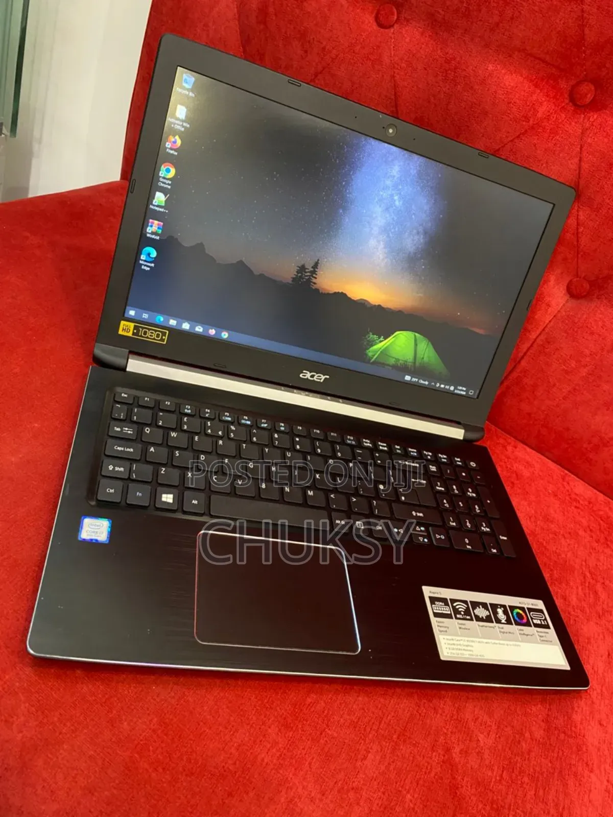 Laptop Acer Aspire A515 51 8GB Intel Core i7 HDD 500GB