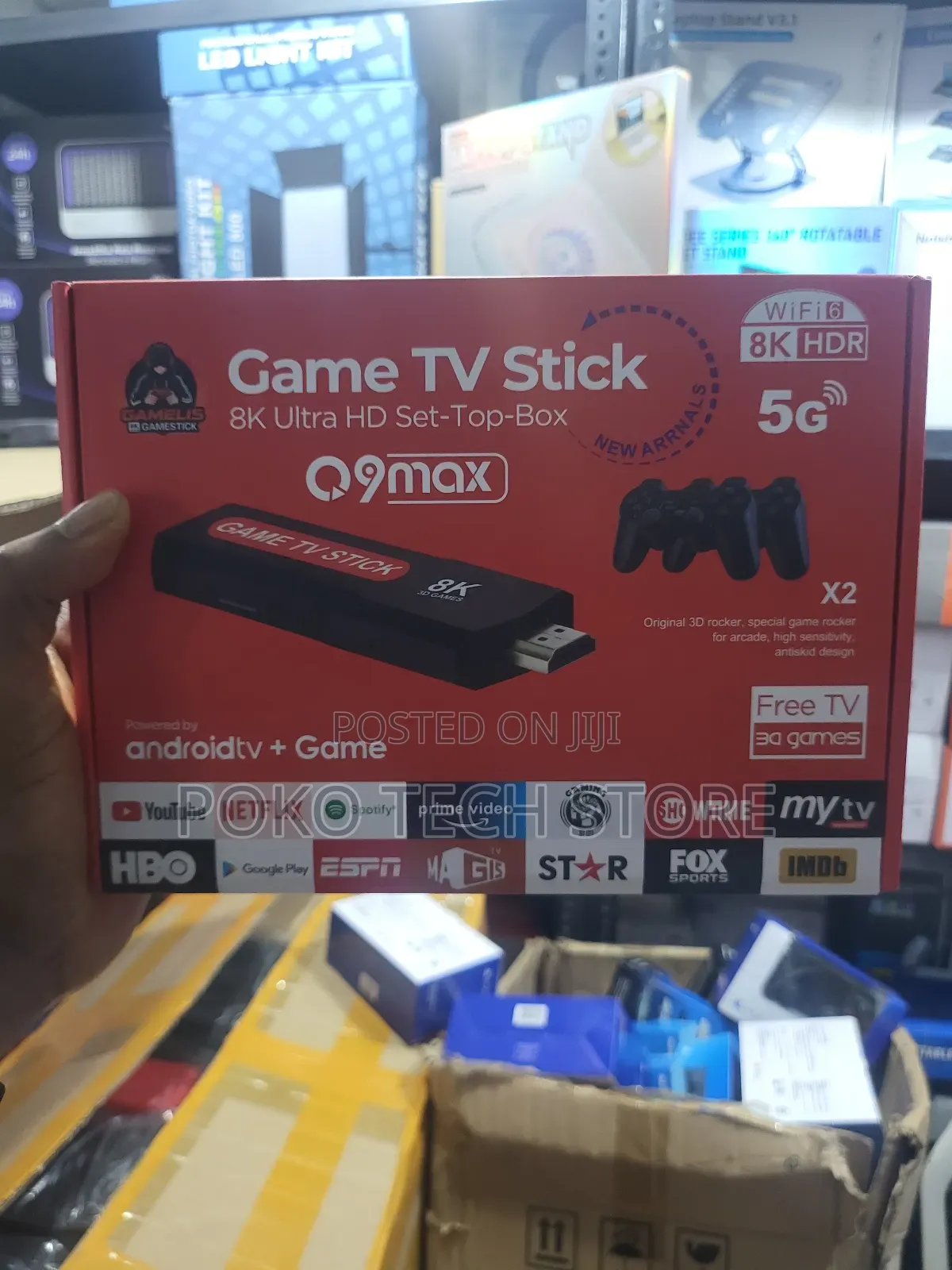 Q9 Max Game Tv Stick.