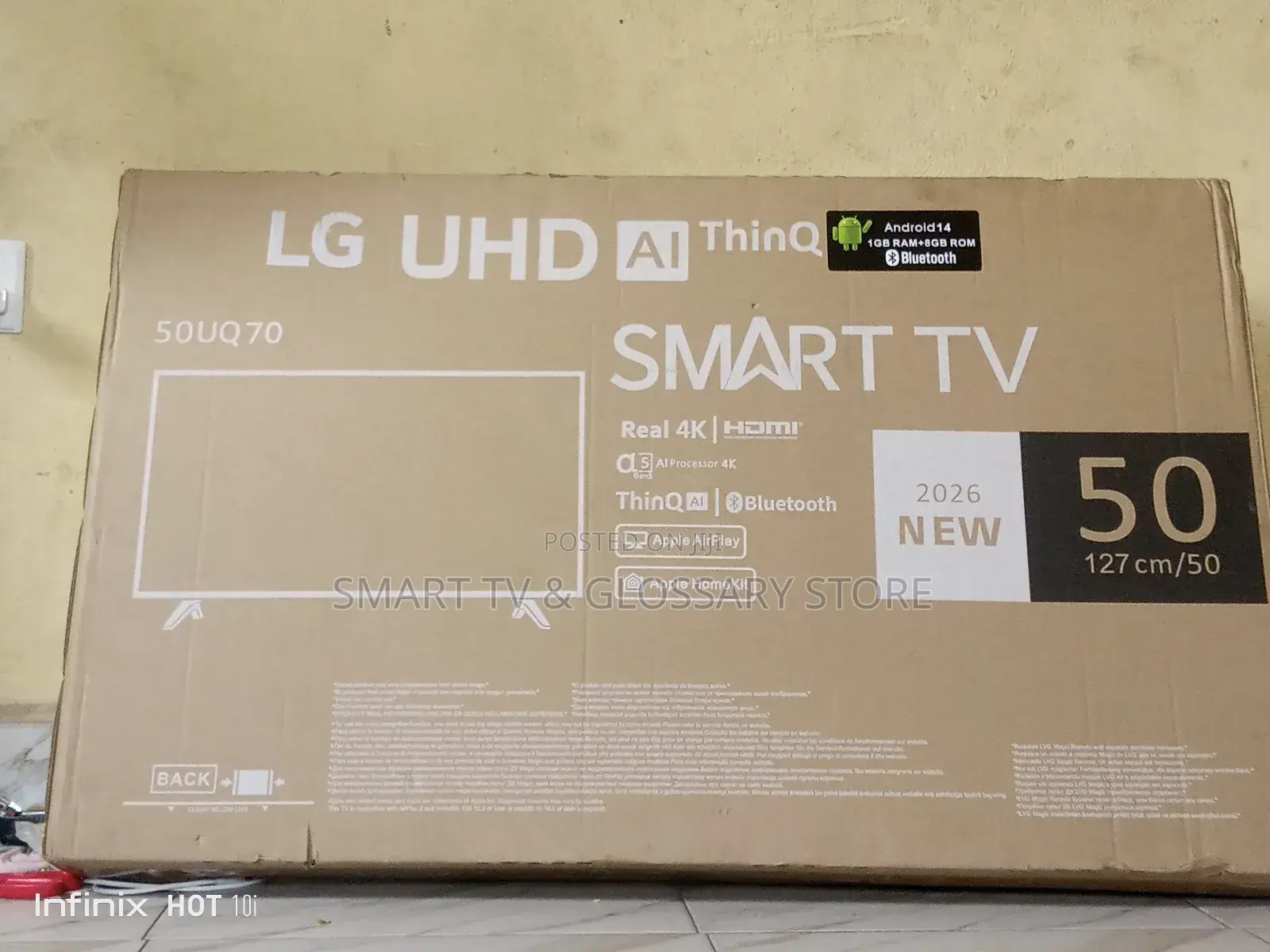 *50 Inches *Lg Smart Tv With Full Hd Display