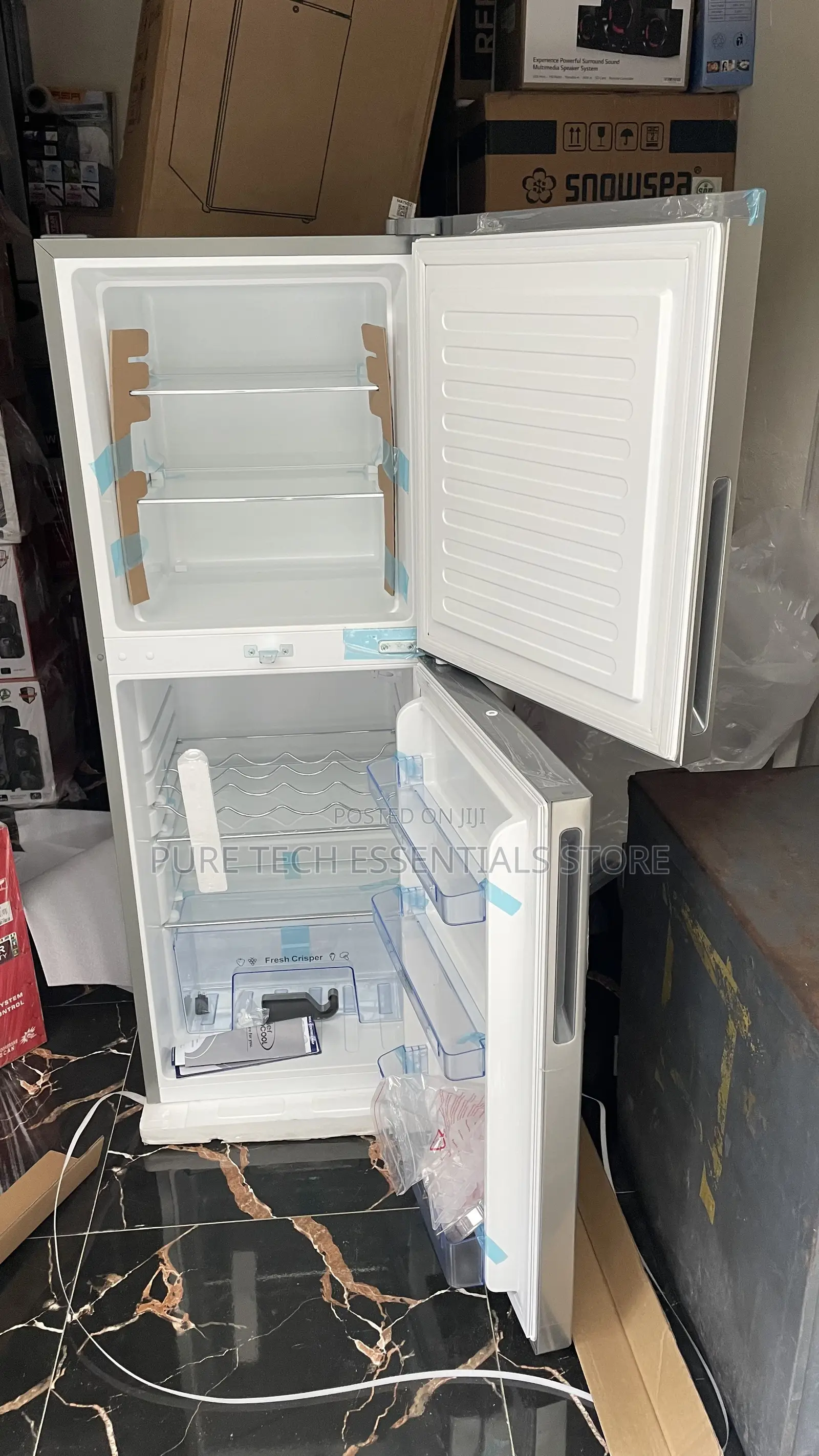 New Haier Thermocool Hft210 Refrigerator Double Door