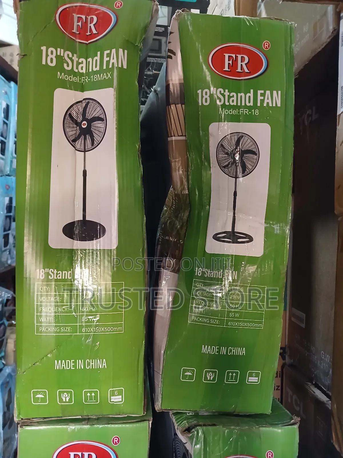 Fr 18" Standing Fan