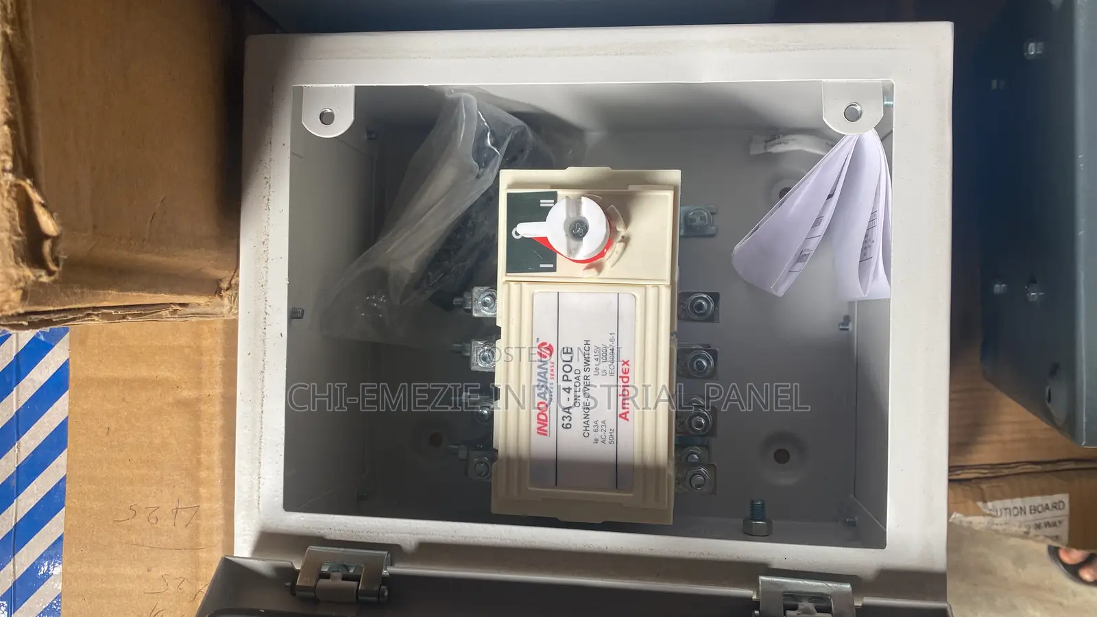 63a 4 Pole Indo Asia Changeover Switch – Reliable Power Transfer