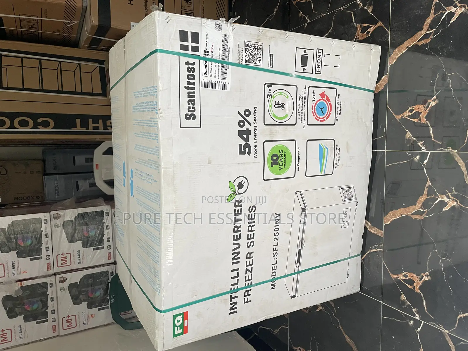 Original Scan-Frost Inverter Chest Freezer 250 Liters