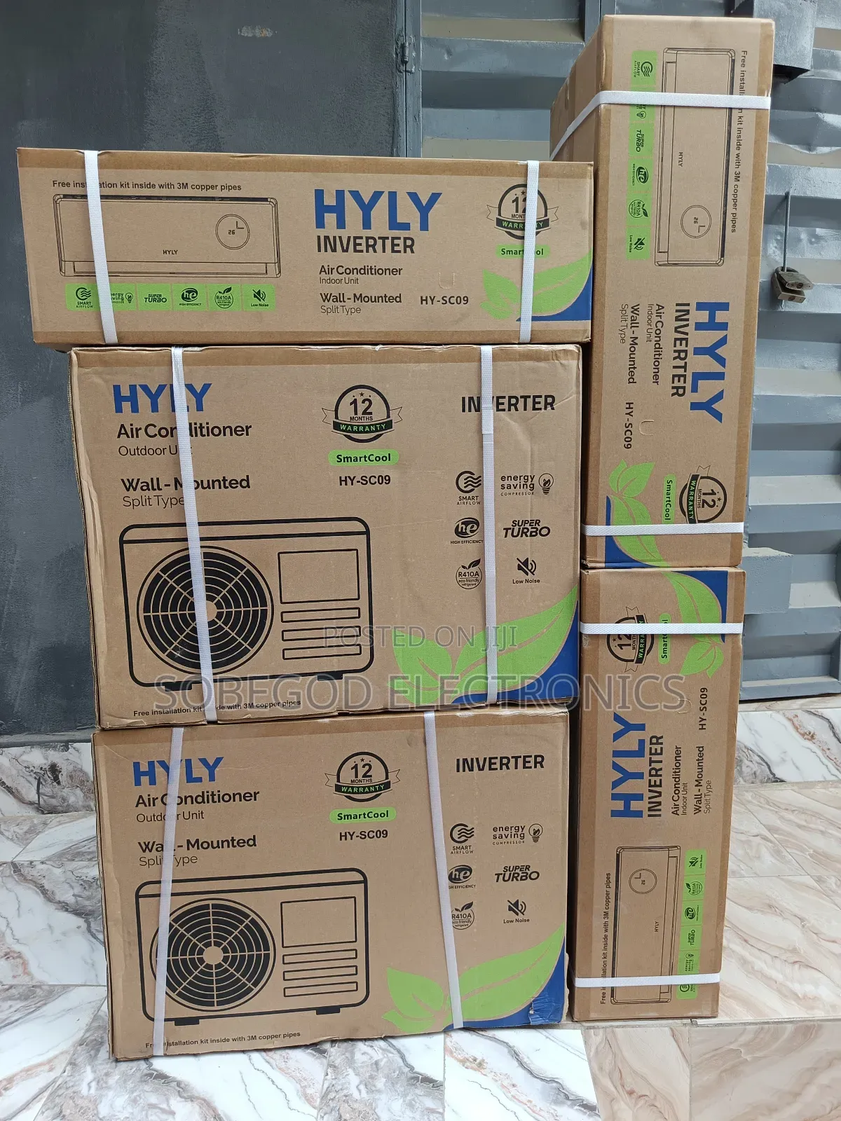 Original Hyly Inverter Ac 1 Hp Split Unit