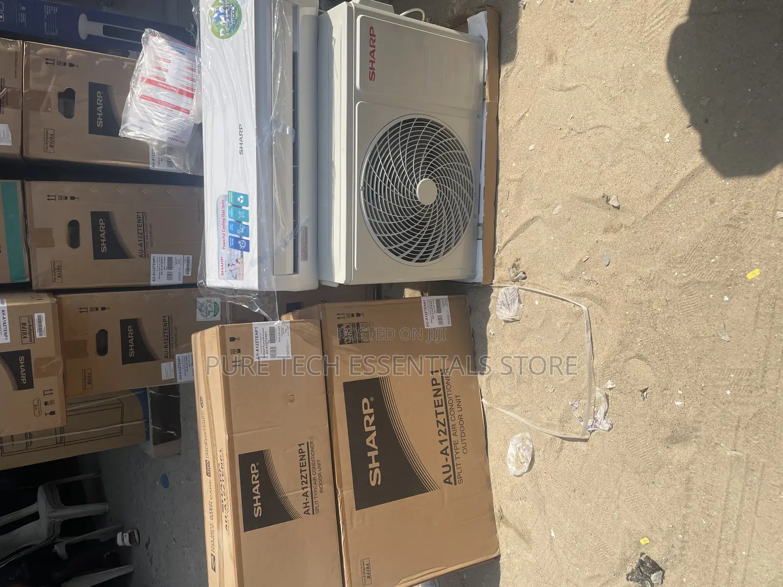 Original 1.5hp Sharp Inverter Air Conditioner With Kits