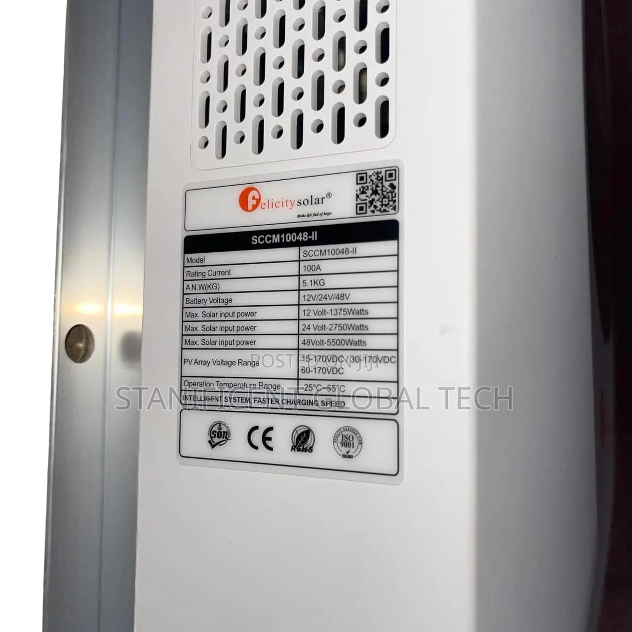 Felicity MPPT 12v-24v-48v/100a Solar Charge Controller