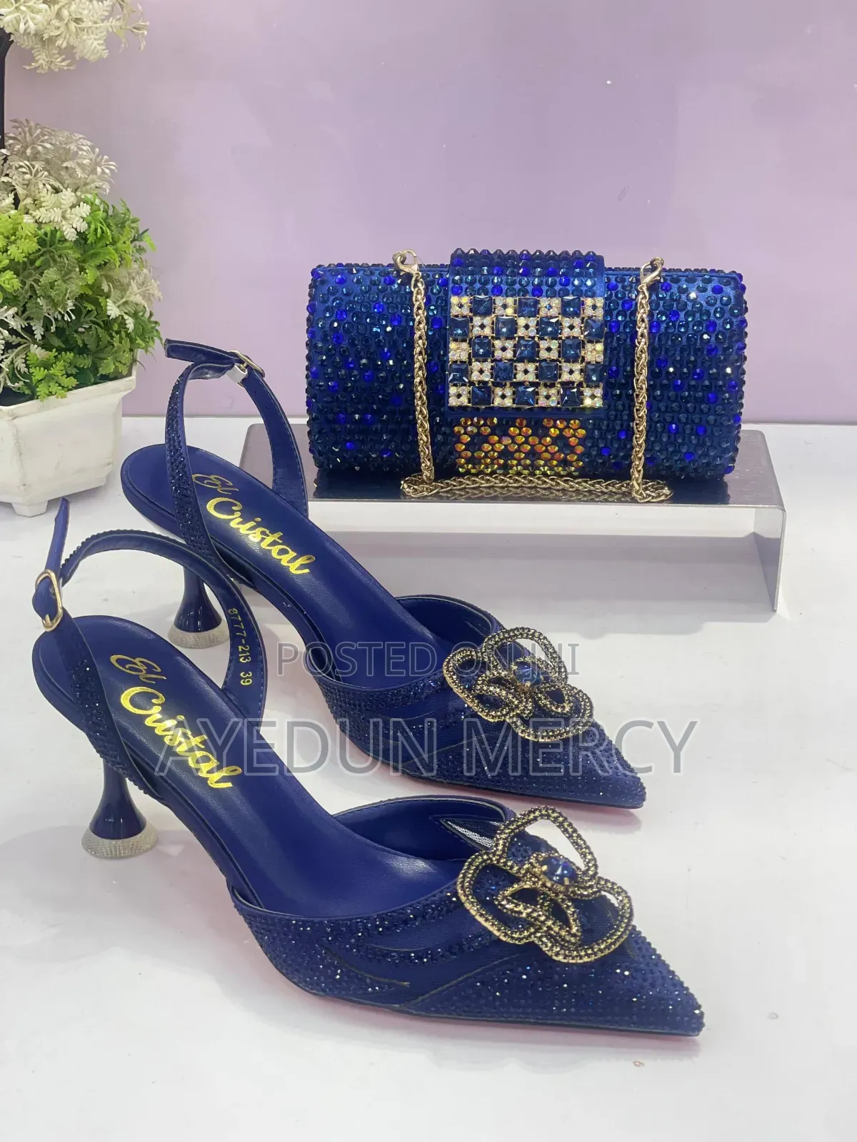 Party Shoes and Clutch Purse