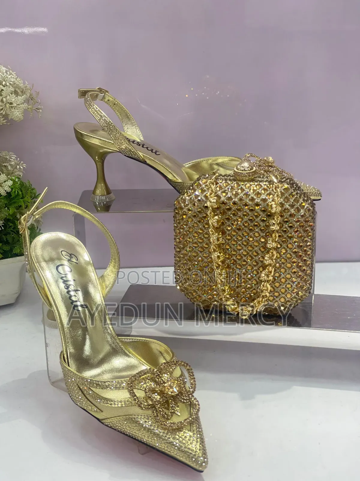 Party Shoes and Clutch Purse