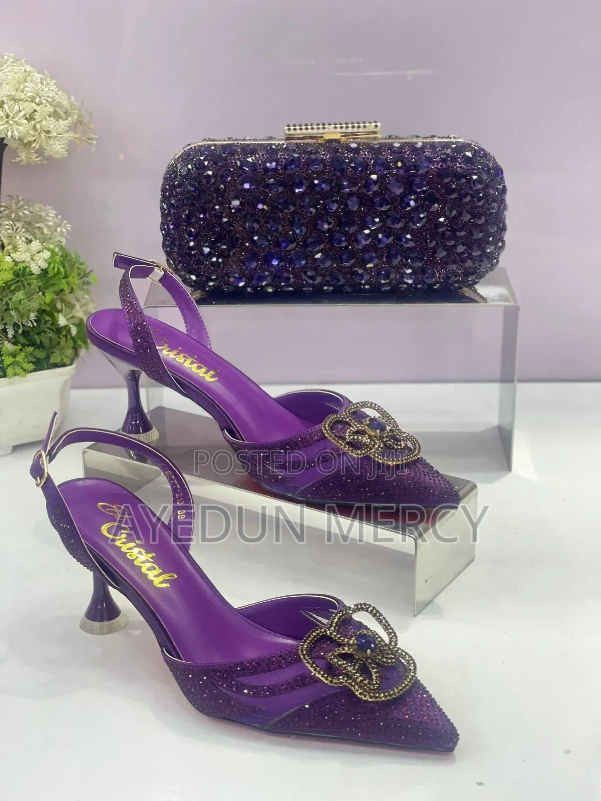 Party Shoes and Clutch Purse