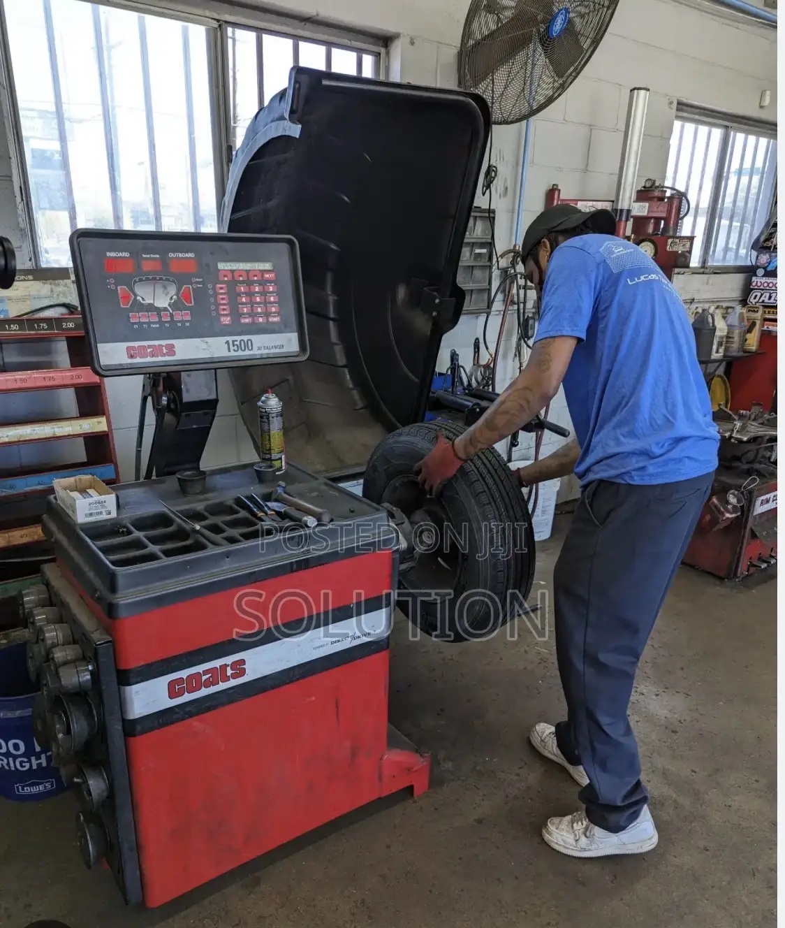 Digital Wheel Balancing Machine