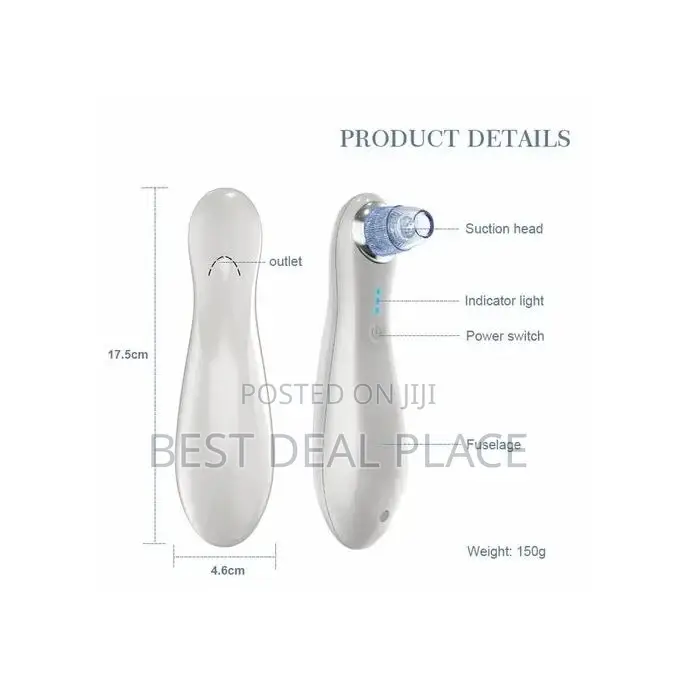 Electric Blackhead, Blackspot, Vacuum Pore Nose Deep Cleaner