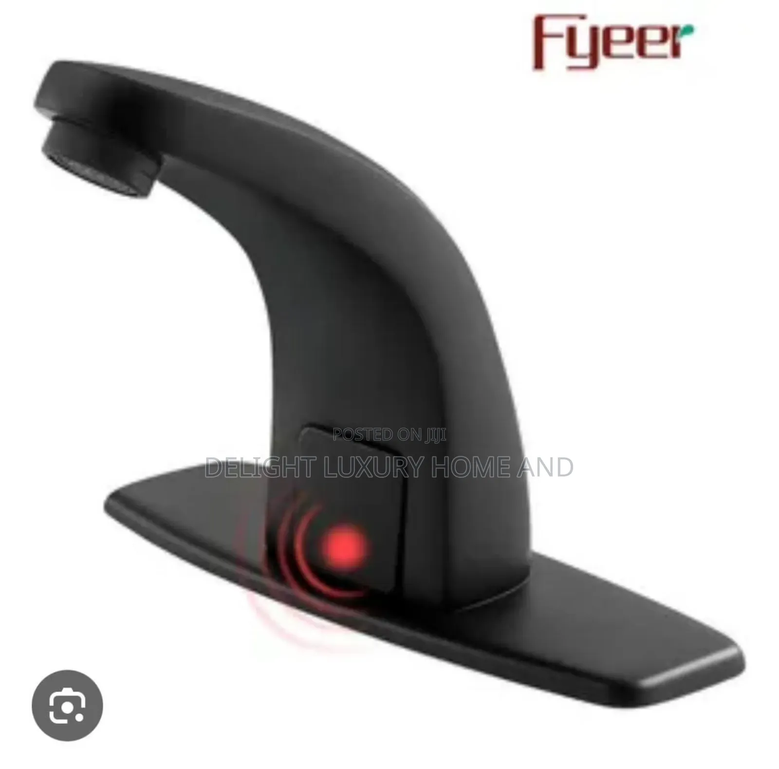 Sensor Basin Tap Mixer Black and Chrome Available