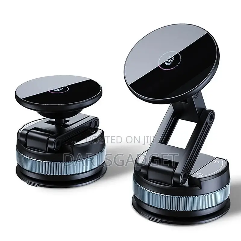360°Magnetic Car Phone Holdervacuum Suction Dashboard Windshield Mount