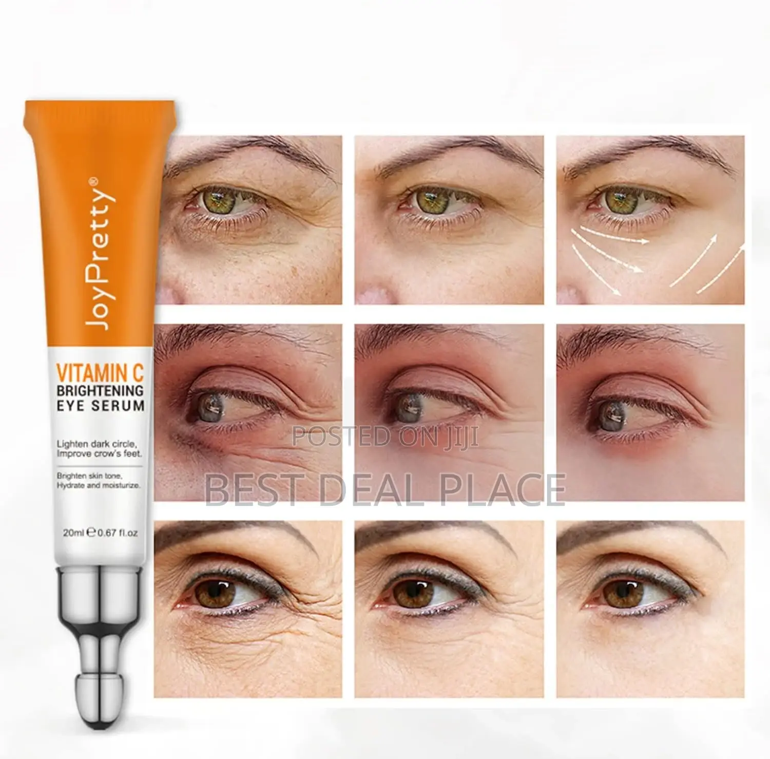Eye Cream for Dark Circles Puffiness Wrinkle Anti-Aging Treatment