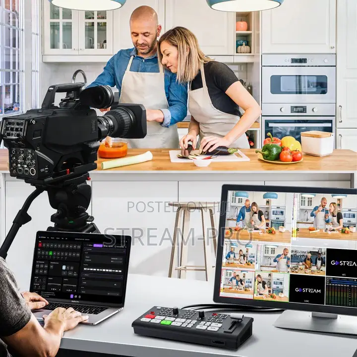 Gostream Deck - Hdmi Video Switcher Live Broadcast Mixer