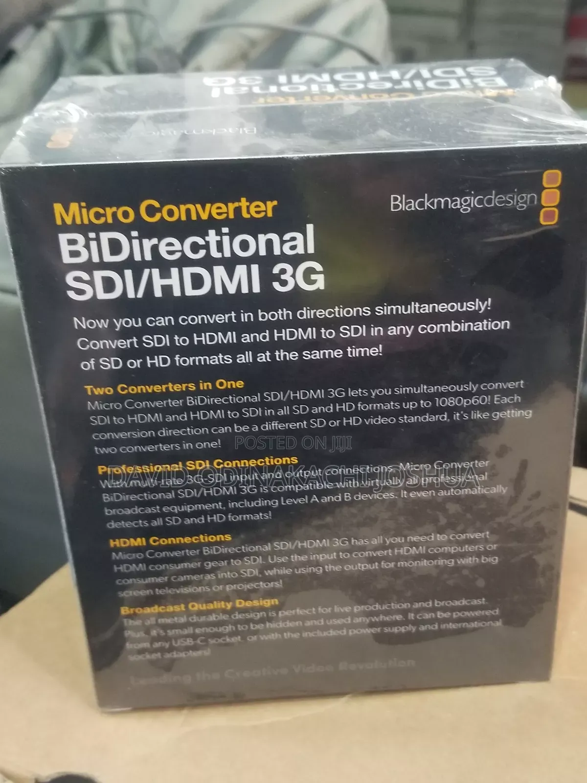 Blackmagic Micro Converter Bidirectional Sdi/Hdmi 3g
