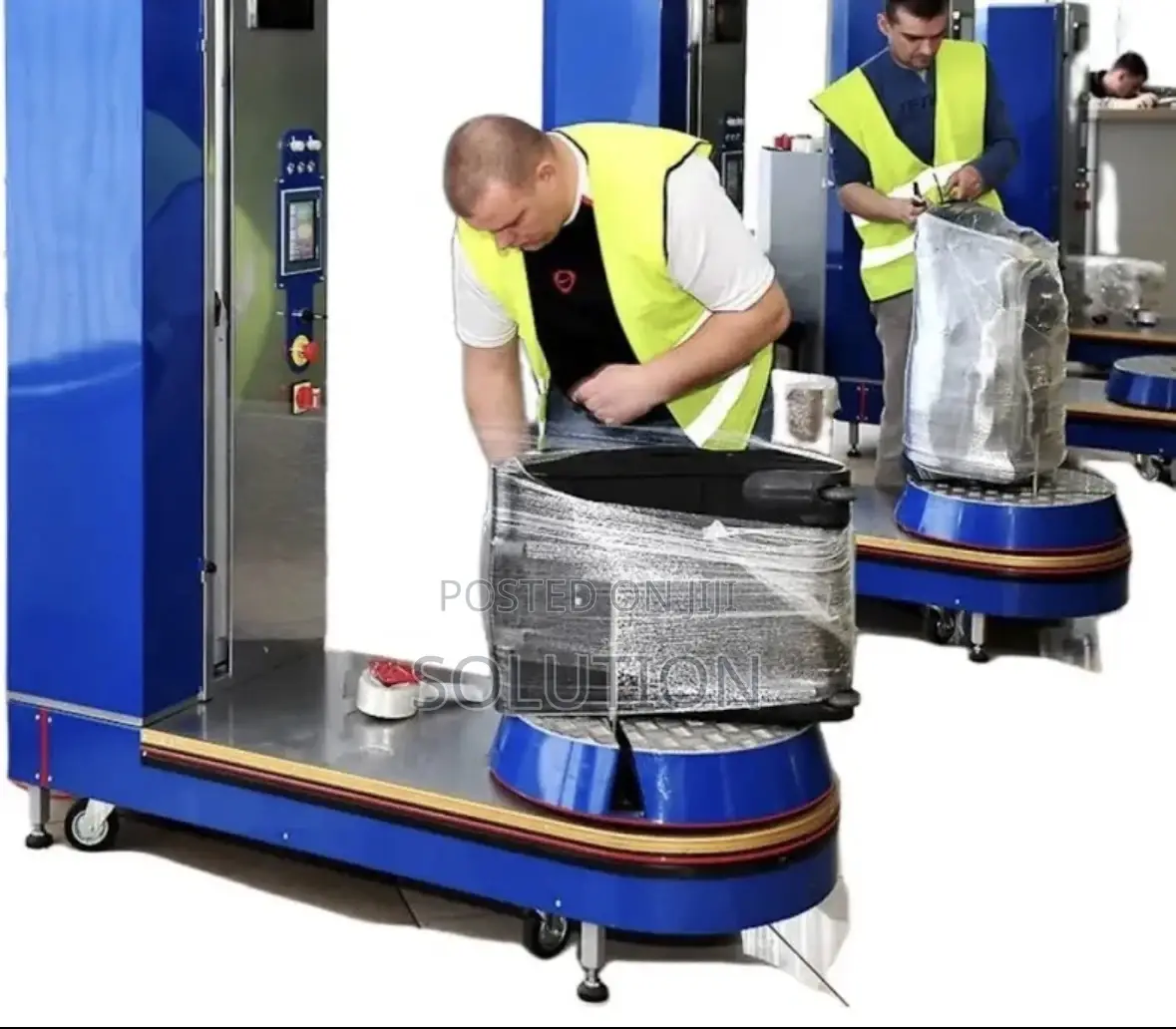 Automatic Luggage Wrapping Machine