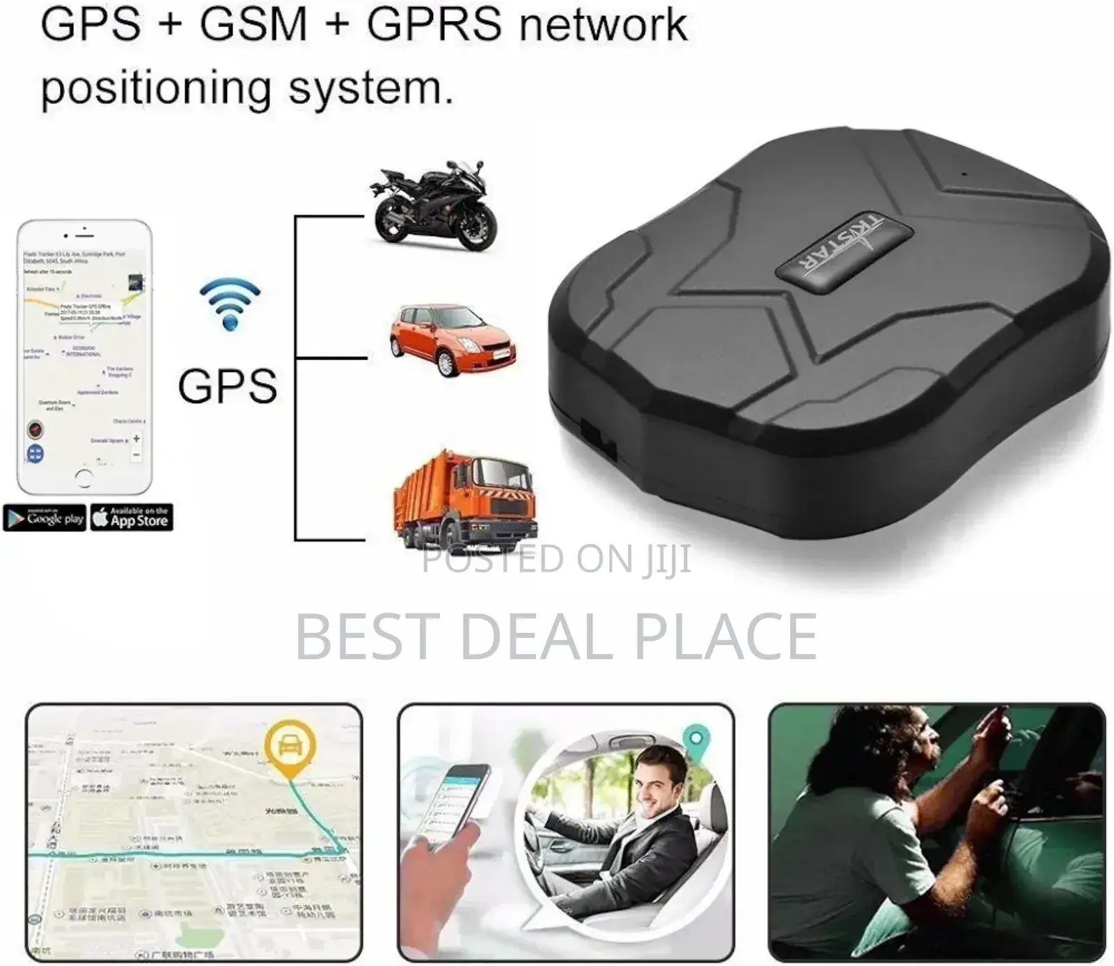 Wireless Car GPS Real-Time Tracker 90 Days Battery