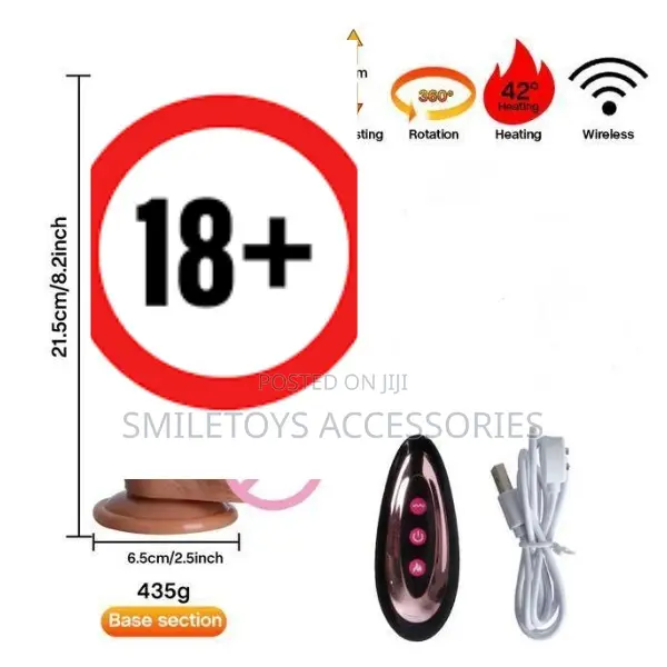 Vibrating And Thrusting Dildo Remote Controlled Dildo