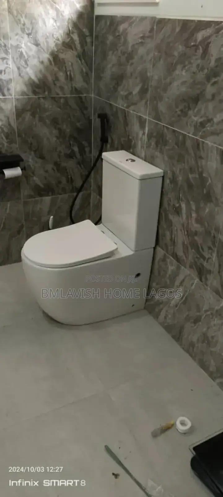Hawani Water Closet With Wash Hand Basin