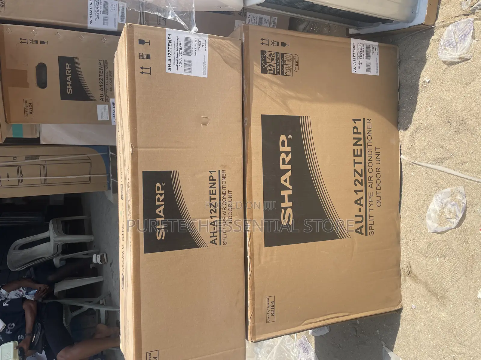 Original Sharp 1.5hp Inverter Air Conditioner With Kits