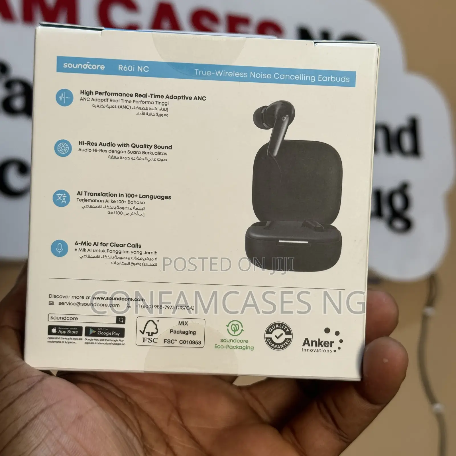 Anker Soundcore R60i Nc Active Noise Canceling Earbud
