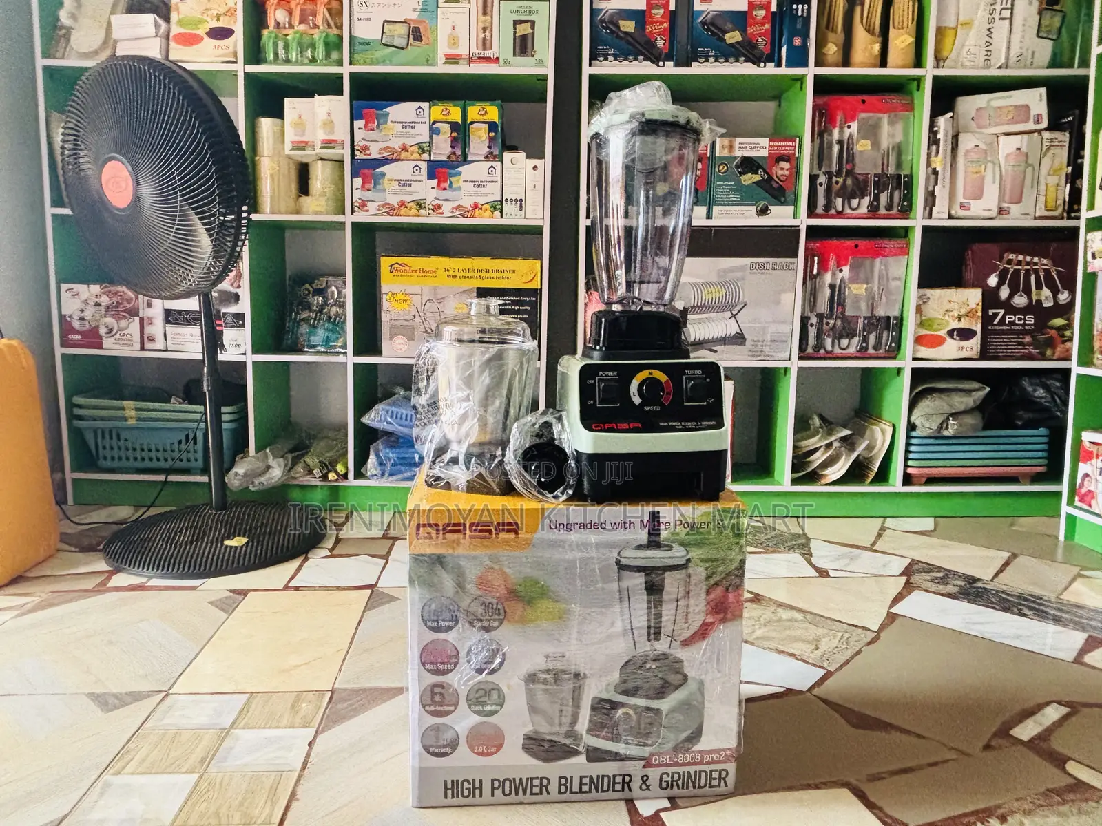 Qasa QBL-8008 Pro2+ High Power Blender Grinder