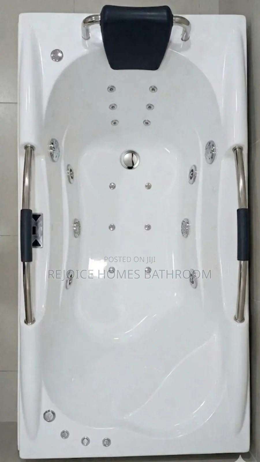 Luxury Proud Acrylic Jacuzzi Tub With Built-in Body Hydrotherapy Jet