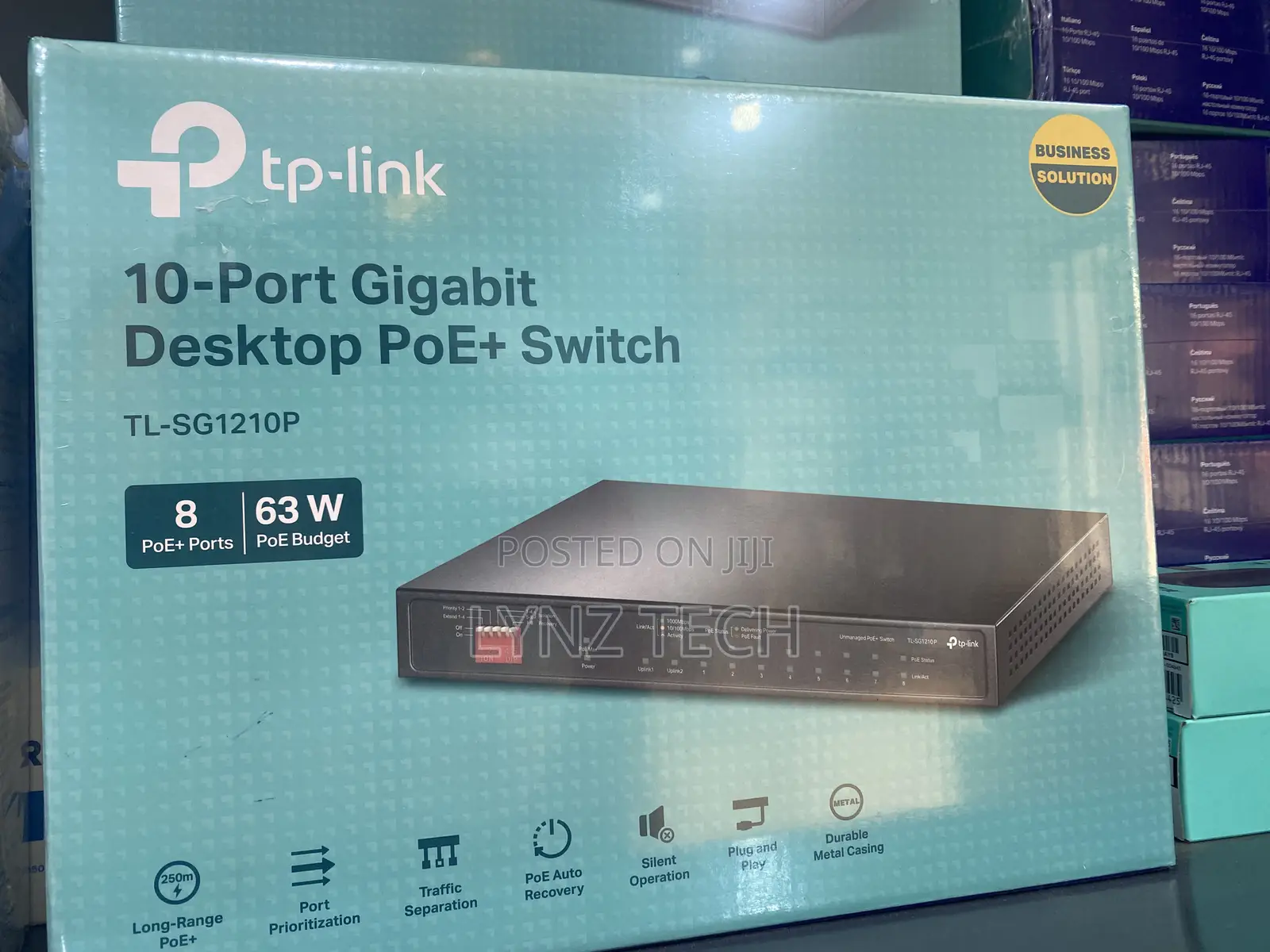 Tp-Link 10-Port Gigabit Desktop Poe+ Switch