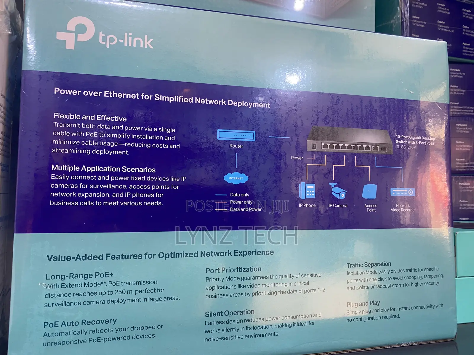 Tp-Link 10-Port Gigabit Desktop Poe+ Switch