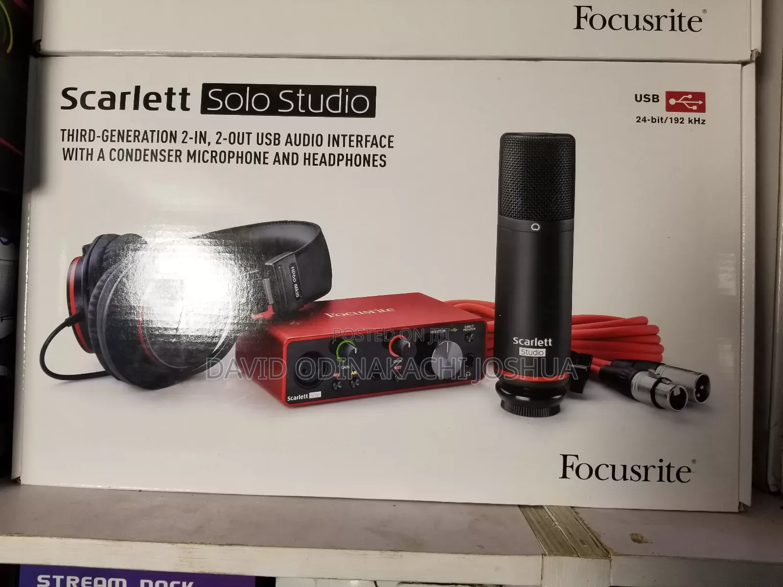 Focusrite Scarlett Solo Studio (3rd Gen)