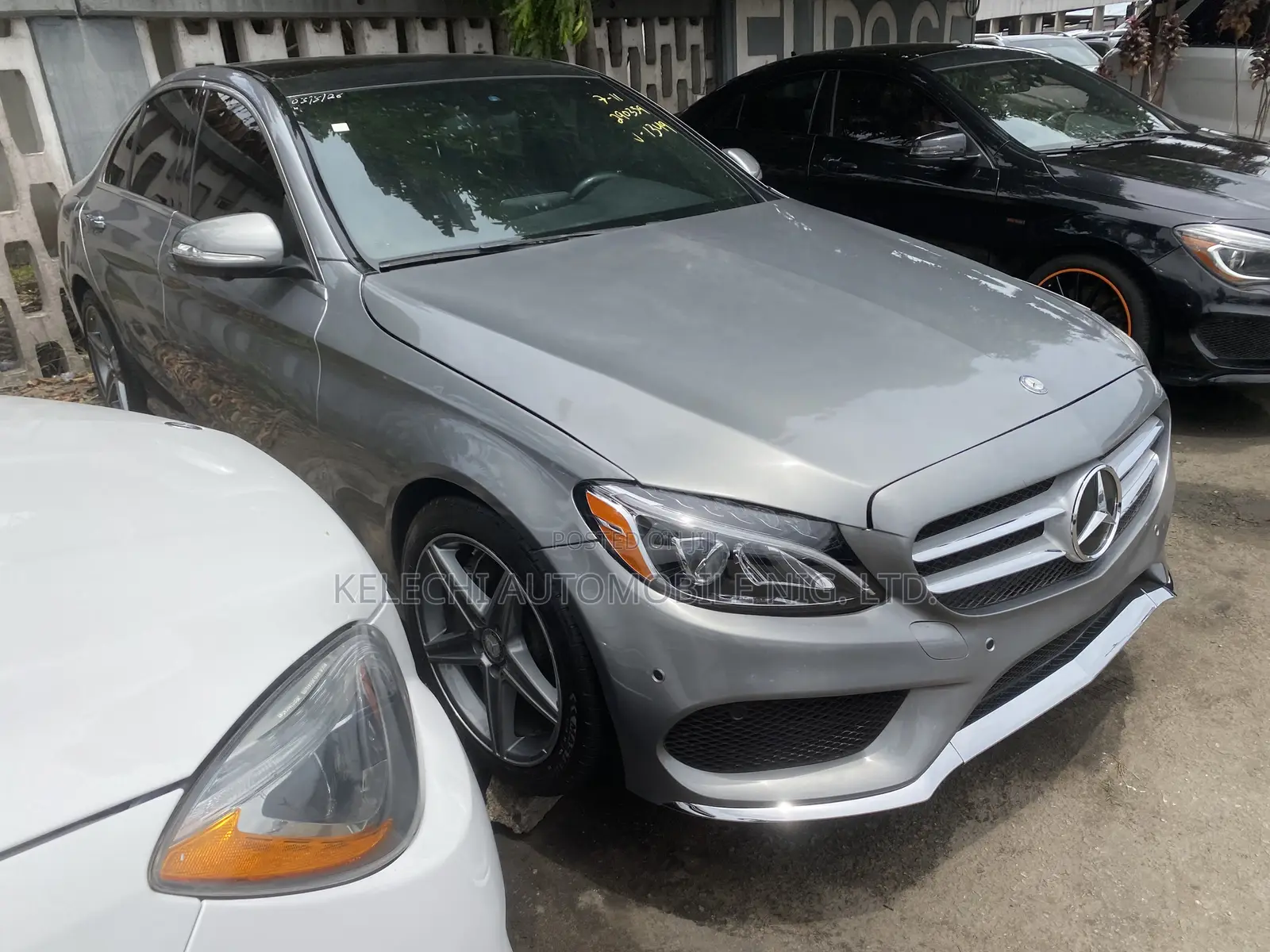 Mercedes-Benz C400 4Matic AWD Sedan (3.0L V6 7A) 2015 Gray