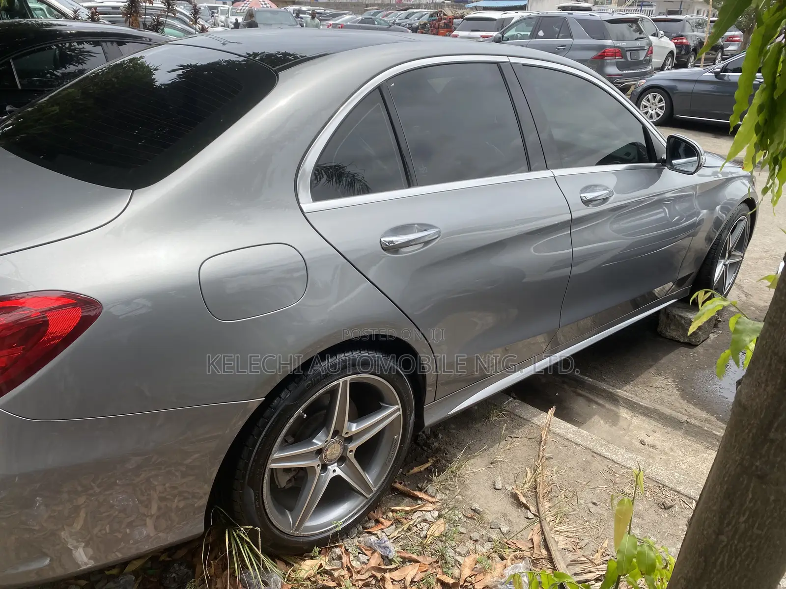 Mercedes-Benz C400 4Matic AWD Sedan (3.0L V6 7A) 2015 Gray