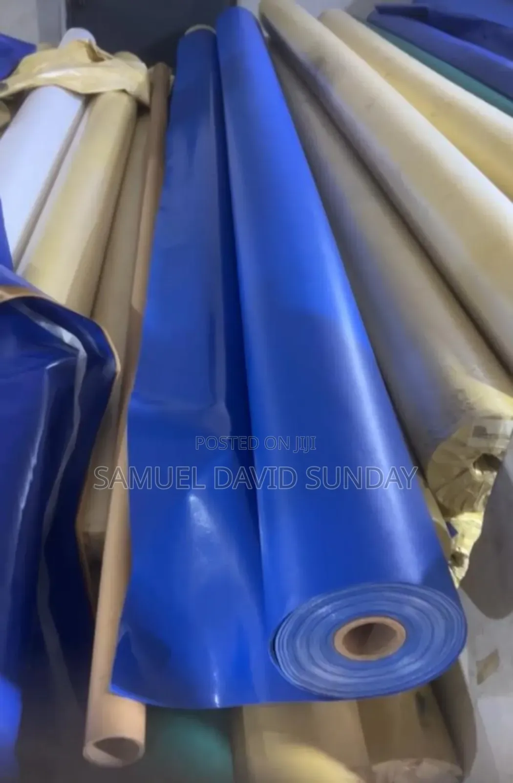 Tarpaulin 50m by 3m
